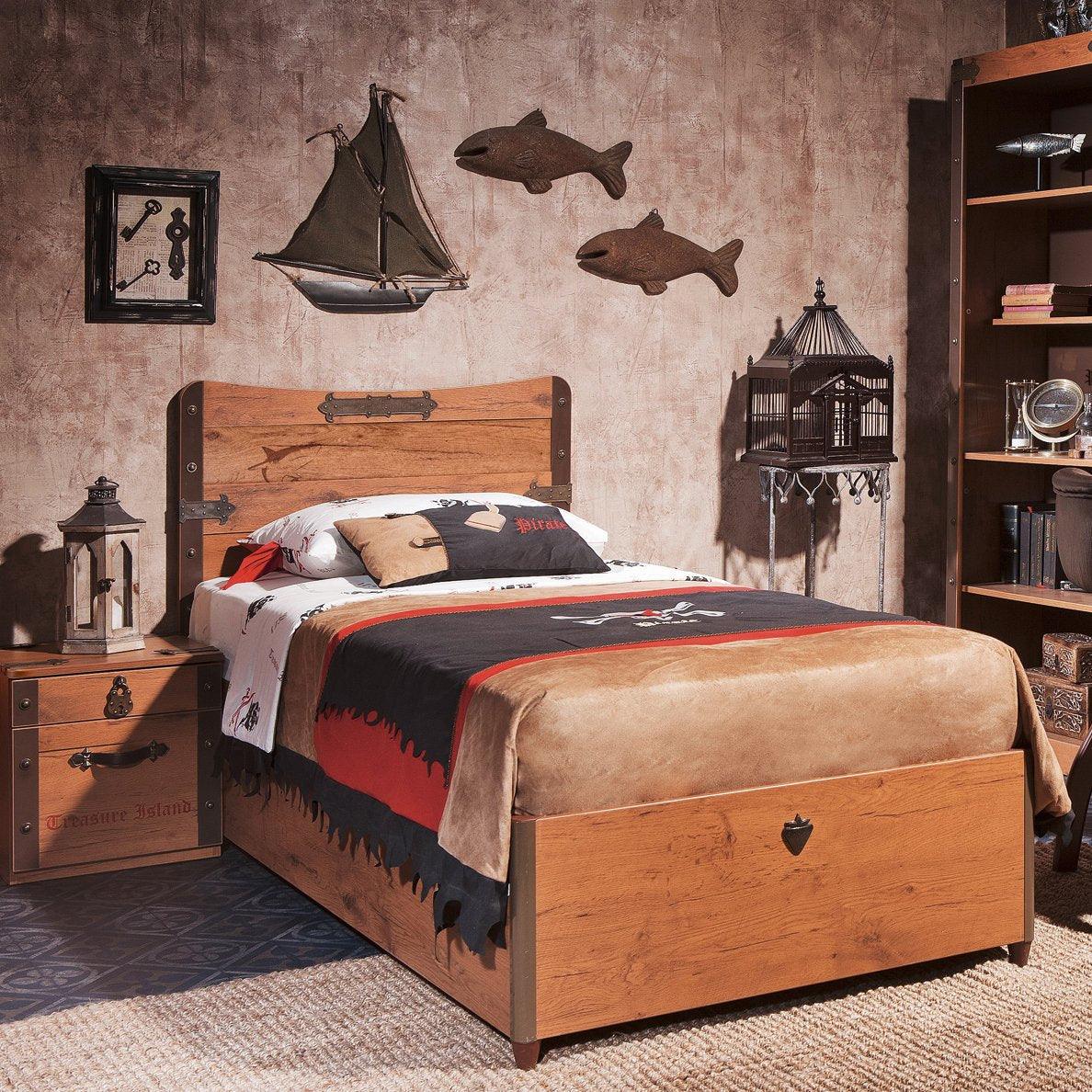 Cilek Pirate Storage Bed (90X190 Cm)