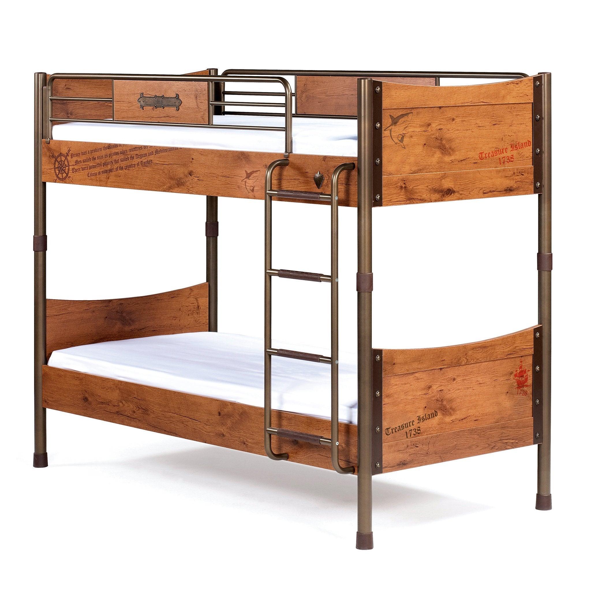 Cilek Pirate Bunk Bed (90X200 Cm) (With Pull Out Option) - Kids Haven