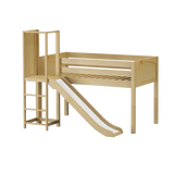 Maxtrix Low Loft w Slide Platform (Choose front or side) - Kids Haven