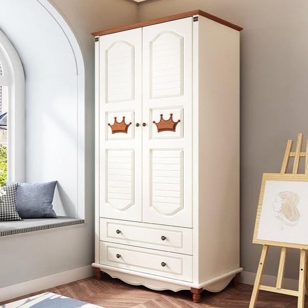 HB Rooms Crown Wardrobe (T8006) - 2 or 3 doors options - Kids Haven