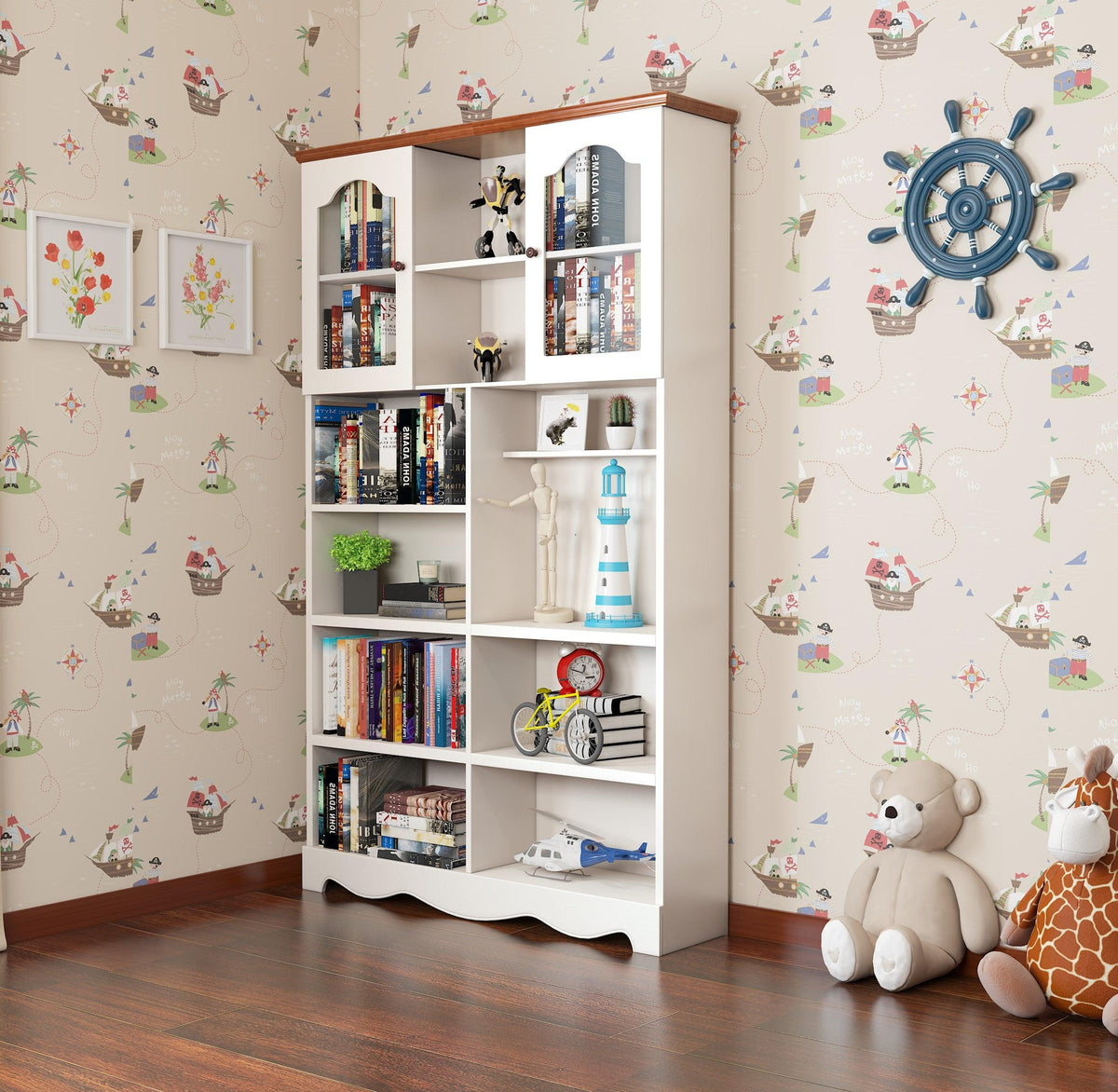 HB Rooms Broncos Bookcase (8830#) - Kids Haven