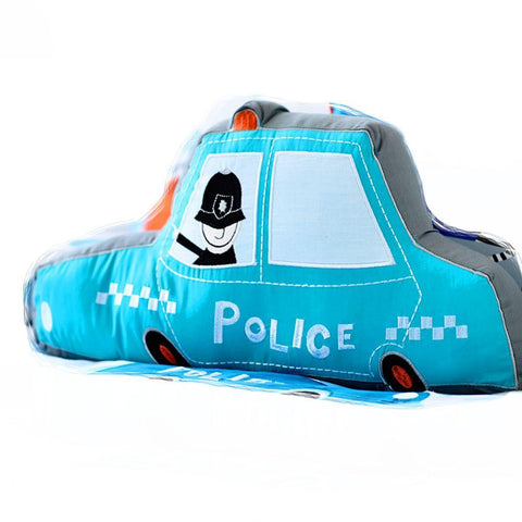 Snuggle Police Car Cushion