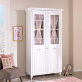 Cilek Romantica 2 Doors Wardrobe With Window - Kids Haven