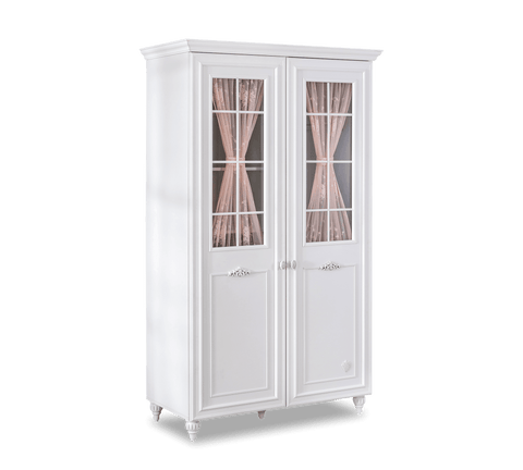 Cilek Romantica 2 Doors Wardrobe With Window - Kids Haven