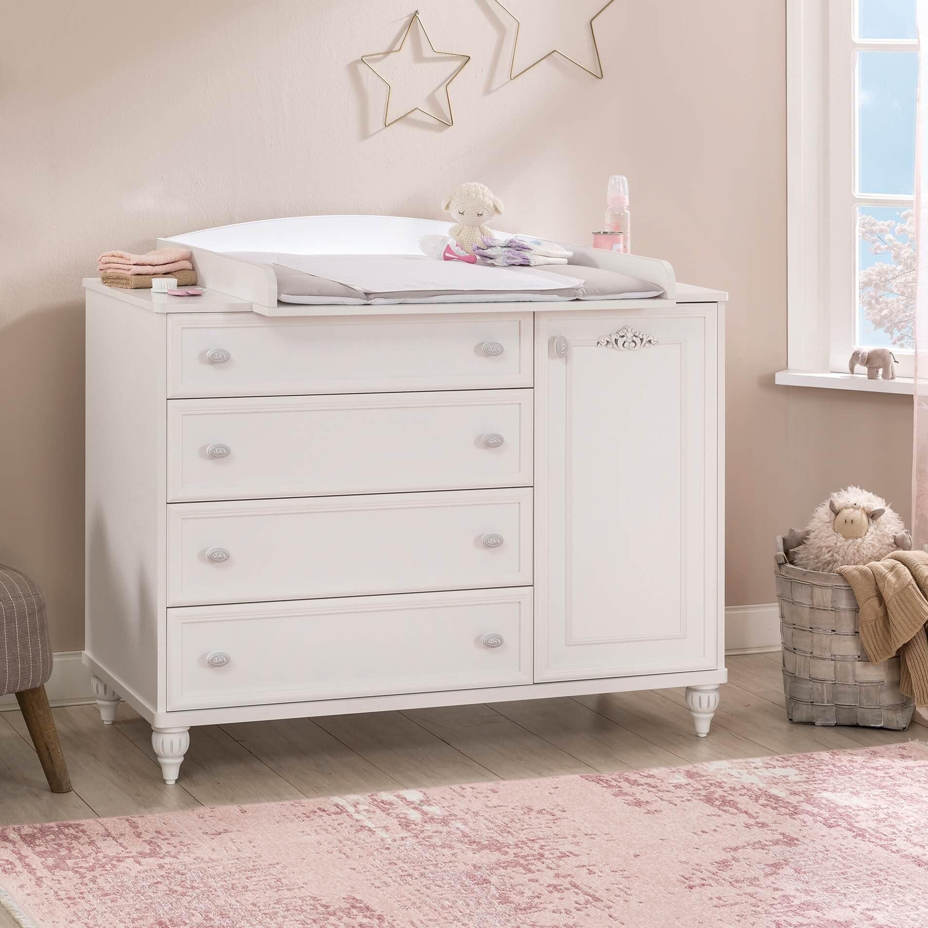 Cilek Romantica Large Dresser (Changing Table Optional)
