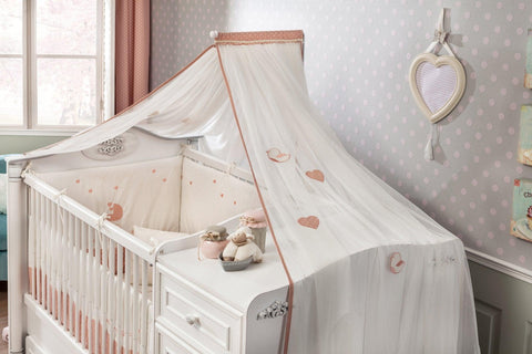 Cilek Romantic Baby Cot Canopy (Fits All Except 70X140 Cm)