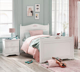 Cilek Rustic White Nightstand - Kids Haven
