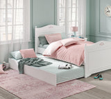 Cilek Rustic White Bed (100X200 Or 120X200Cm) - Kids Haven