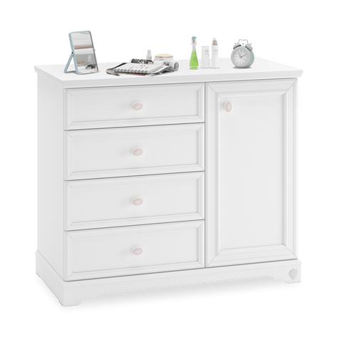 Cilek Rustic White Dresser - Kids Haven