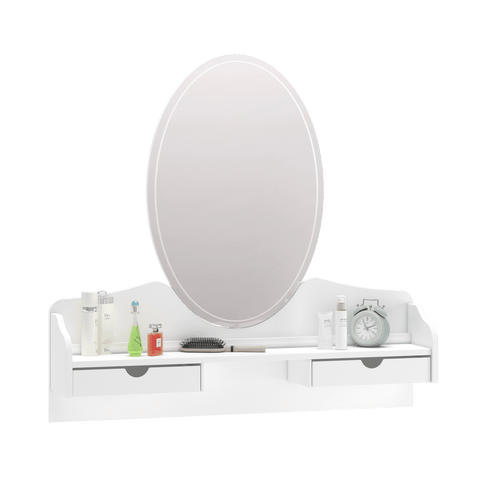 Cilek Rustic White Dresser Mirror Only - Kids Haven