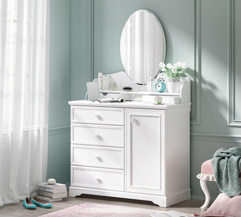 Cilek Rustic White Dresser Mirror Only - Kids Haven