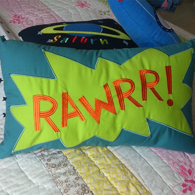 Snuggle Rawrr Cushion - Kids Haven