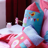 Snuggle Red House Cushion - Kids Haven