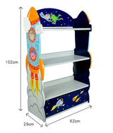 Fantasy Fields Rocket Book Shelf - Kids Haven