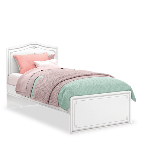 Cilek Selena Grey Bed (100X200 Cm Or 120X200 Cm) - Kids Haven