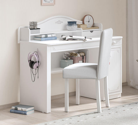 Cilek Selena Grey Small Study Unit Only (Fits Line Desk too) - Kids Haven