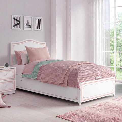 Cilek Selena Pink Storage Bed (100X200 Cm)