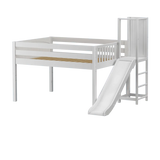 Maxtrix Low Loft w Slide Platform (Choose front or side) - Kids Haven