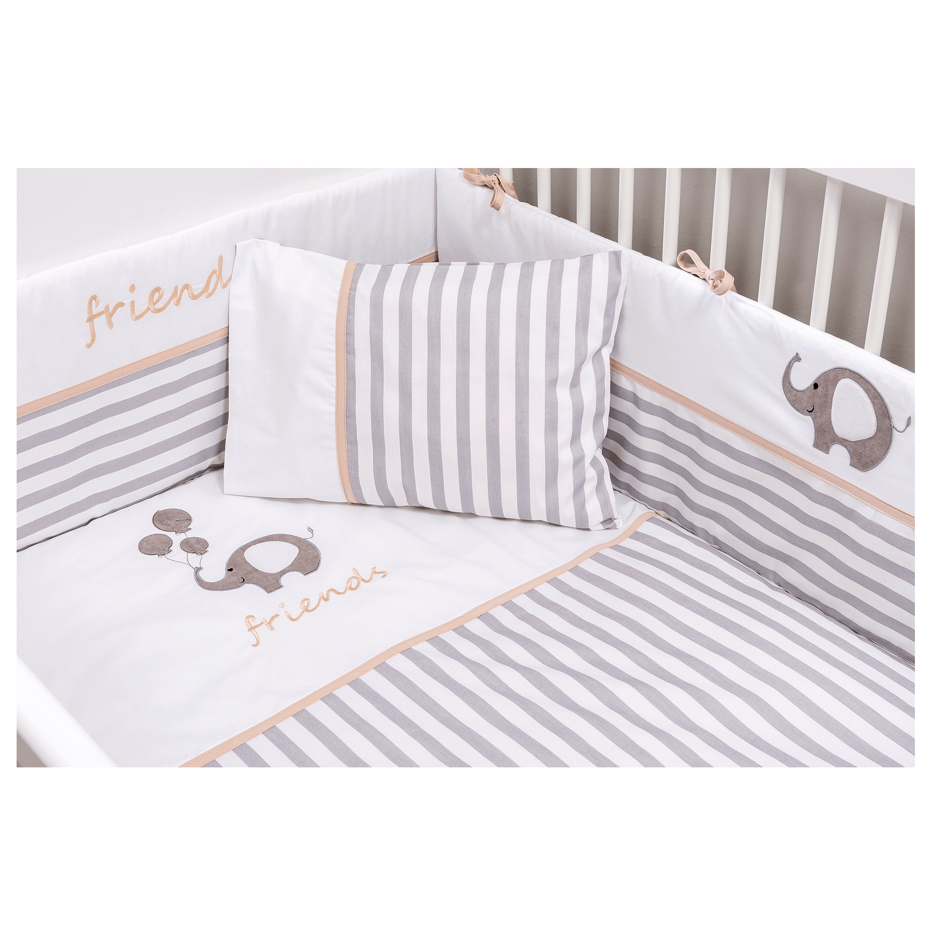 Cilek Romantica Convertible Baby Bed(75X160 Cm) - Kids Haven