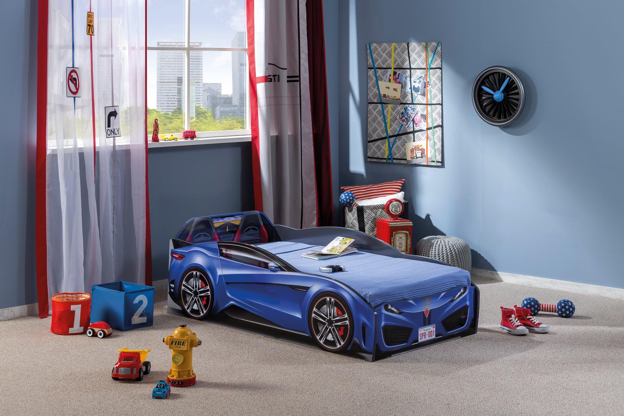 Cilek Spyder Car Bed (70X131 Cm) - 4 colours (Mattress included) - Kids Haven