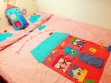 Snuggle Home Sweet Home Bedsheet Set - Kids Haven