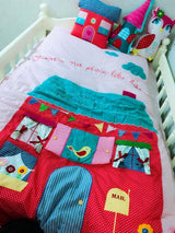 Snuggle Home Sweet Home Bedsheet Set - Kids Haven