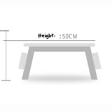 PETIT Solid Pine Wood Table Set with Side Holders - Kids Haven