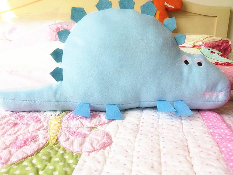 Snuggle Stegosaurus Cushion - Kids Haven