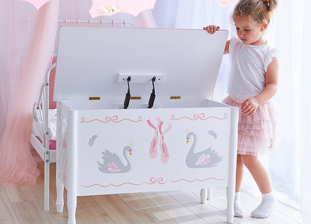 Fantasy Fields Swan Toy Storage - Kids Haven