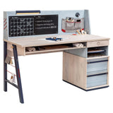 Cilek Trio Large Study Desk With Unit