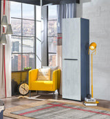 Cilek Trio Single Door Wardrobe - Kids Haven