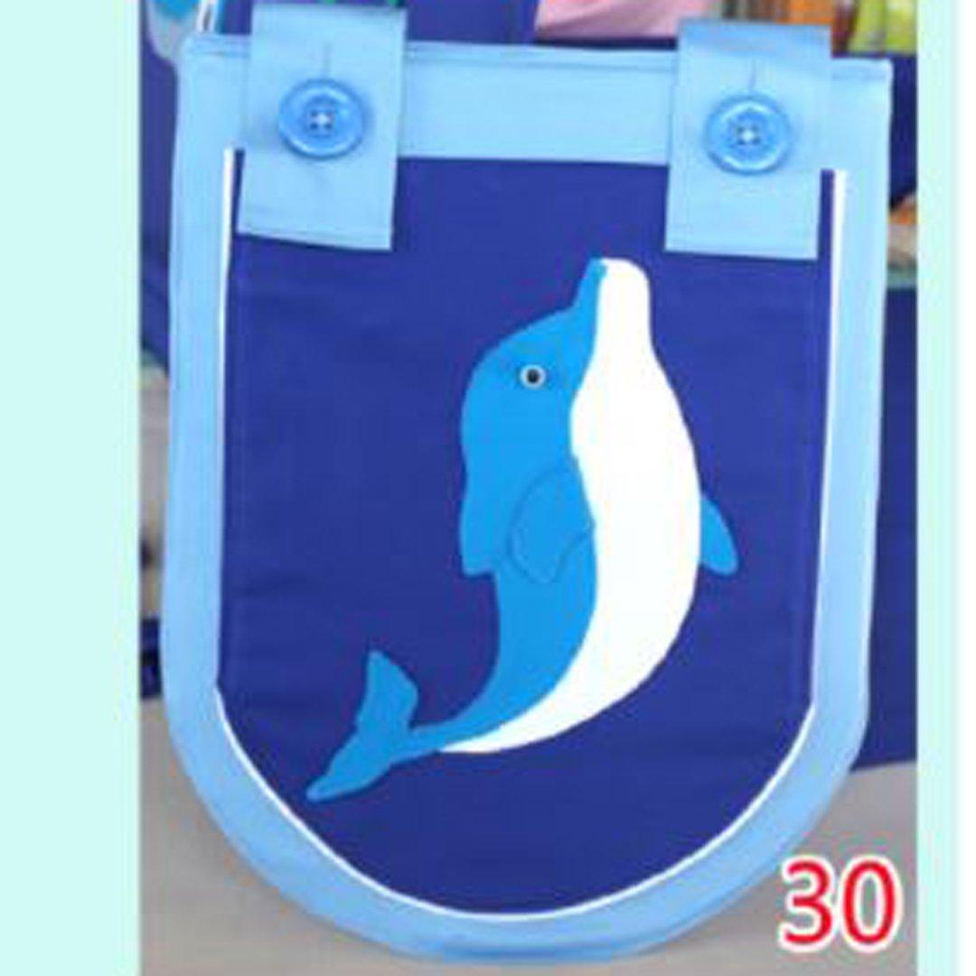 Snuggle Whale Underbed Curtains - Kids Haven