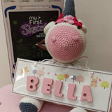 May's Hand Unicorn Pinky Sitting Crochet - Kids Haven