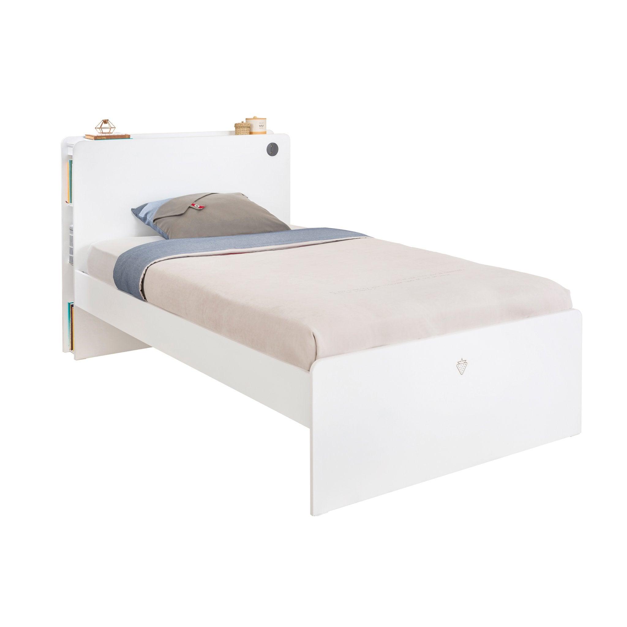 Cilek White Bed (100X200 Cm Or 120X200 Cm) - Kids Haven