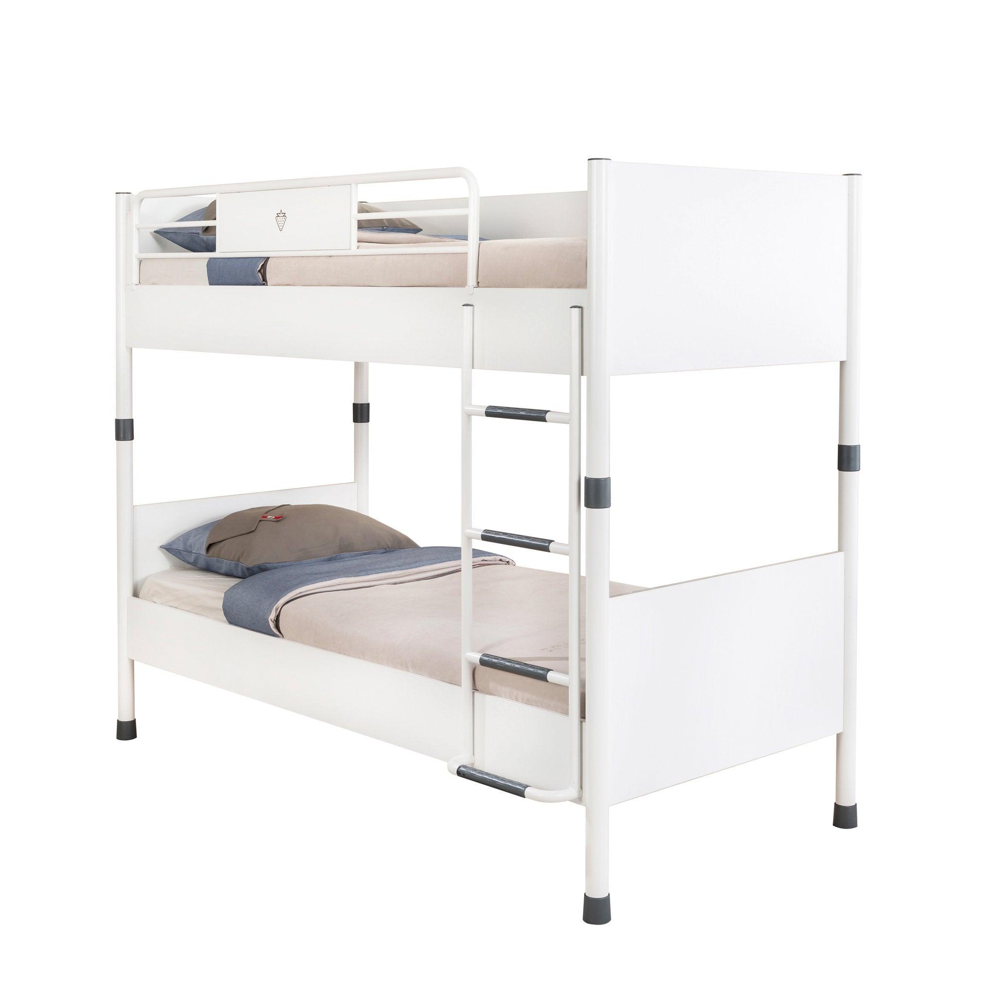 Cilek White?Bunk Bed (90X200 Cm - With Pull Out Options)