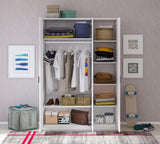 Cilek White 3 Doors Line Wardrobe - Kids Haven