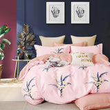 iSleep Oxford Series 100% Pure Cotton Quilt Cover Set (Various Designs) - Kids Haven