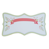C&F Wooden Floral Garden Ribbon Plain Board