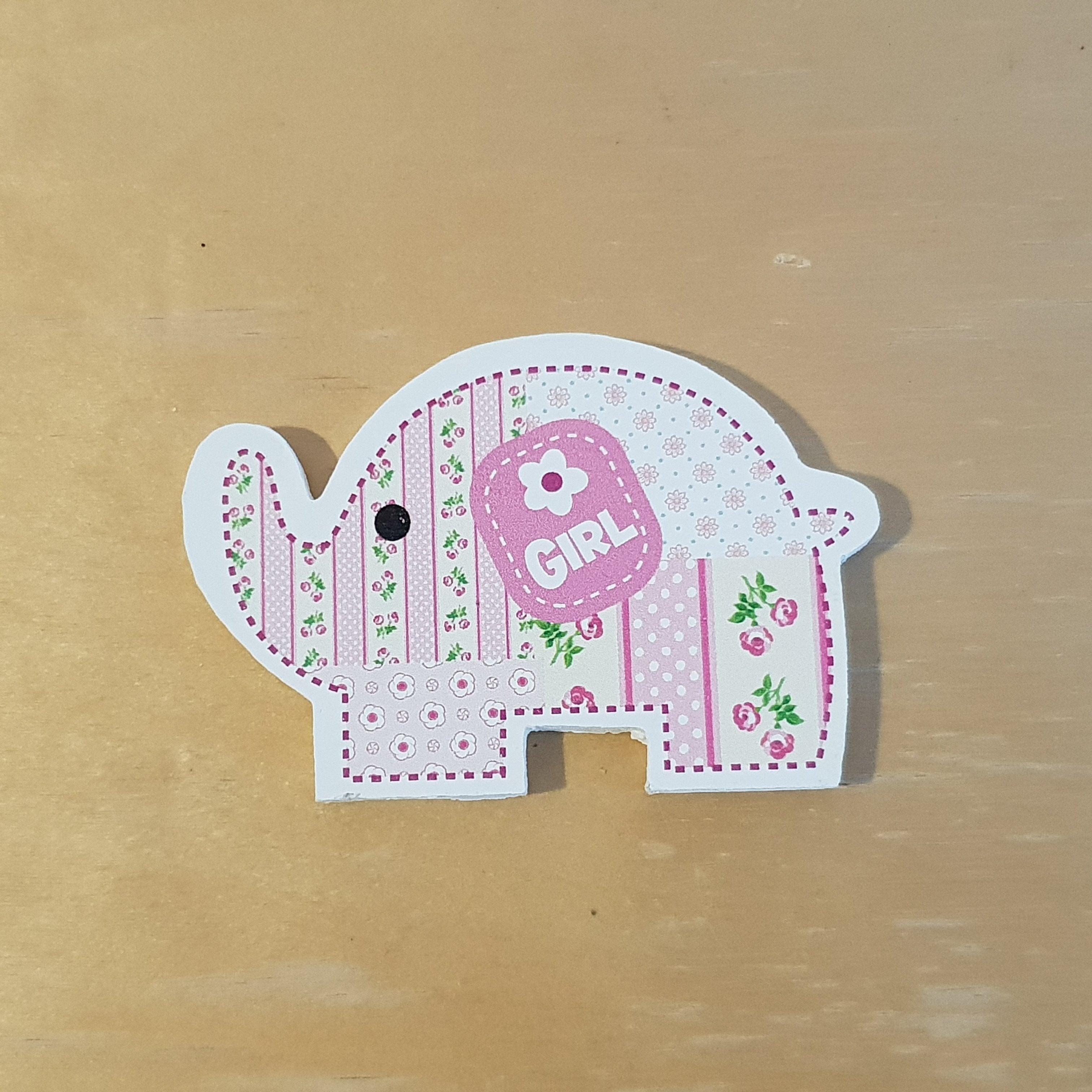 C&F Wooden Girl Elephant Character - Kids Haven