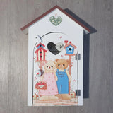 C&F Wooden Large Bear Key Holder Box - Kids Haven