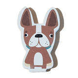 C&F Wooden Little Dog Character