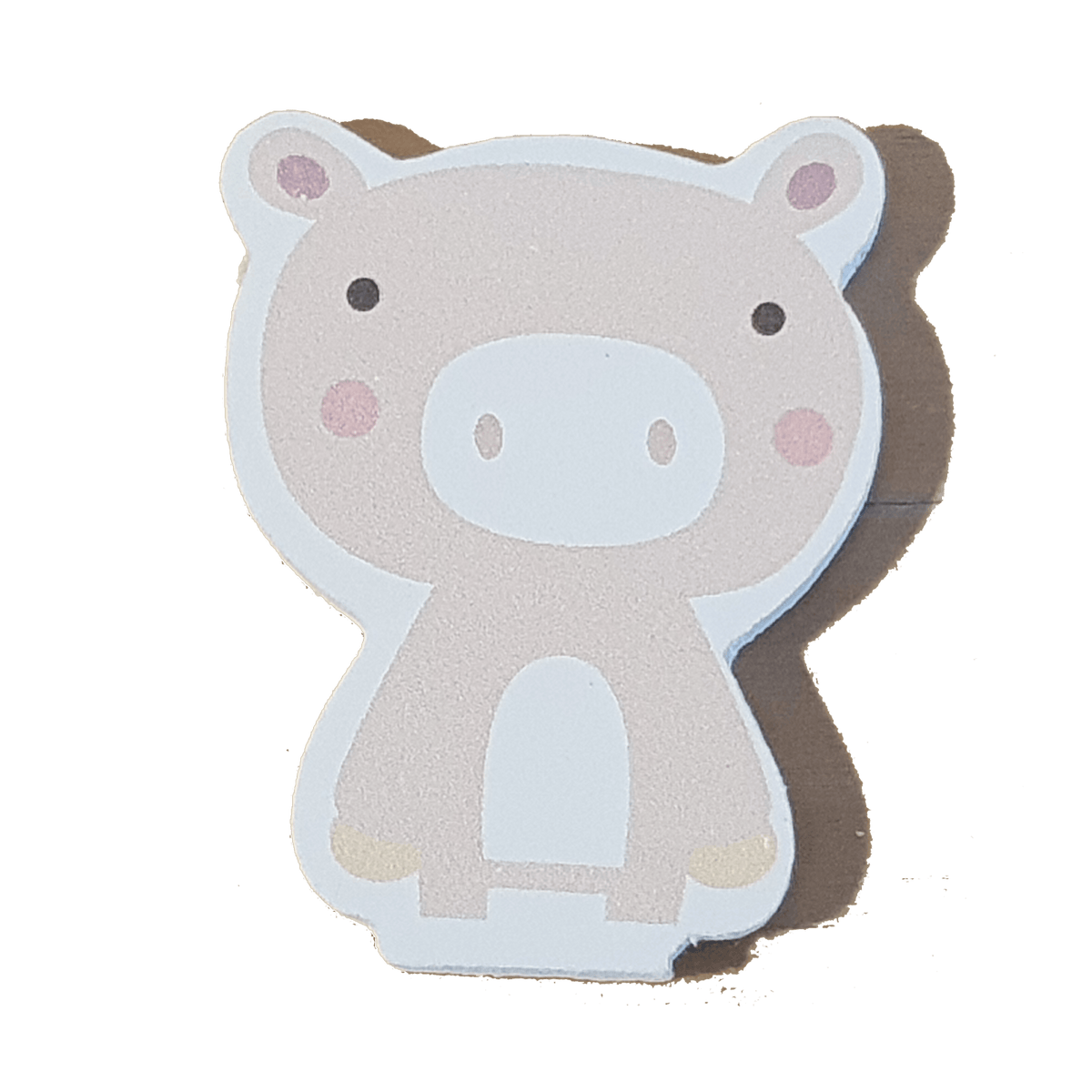 C&F Wooden Little Piglet Character