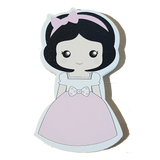 C&F Wooden Little Pink Dress Character