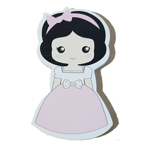 C&F Wooden Little Pink Dress Character
