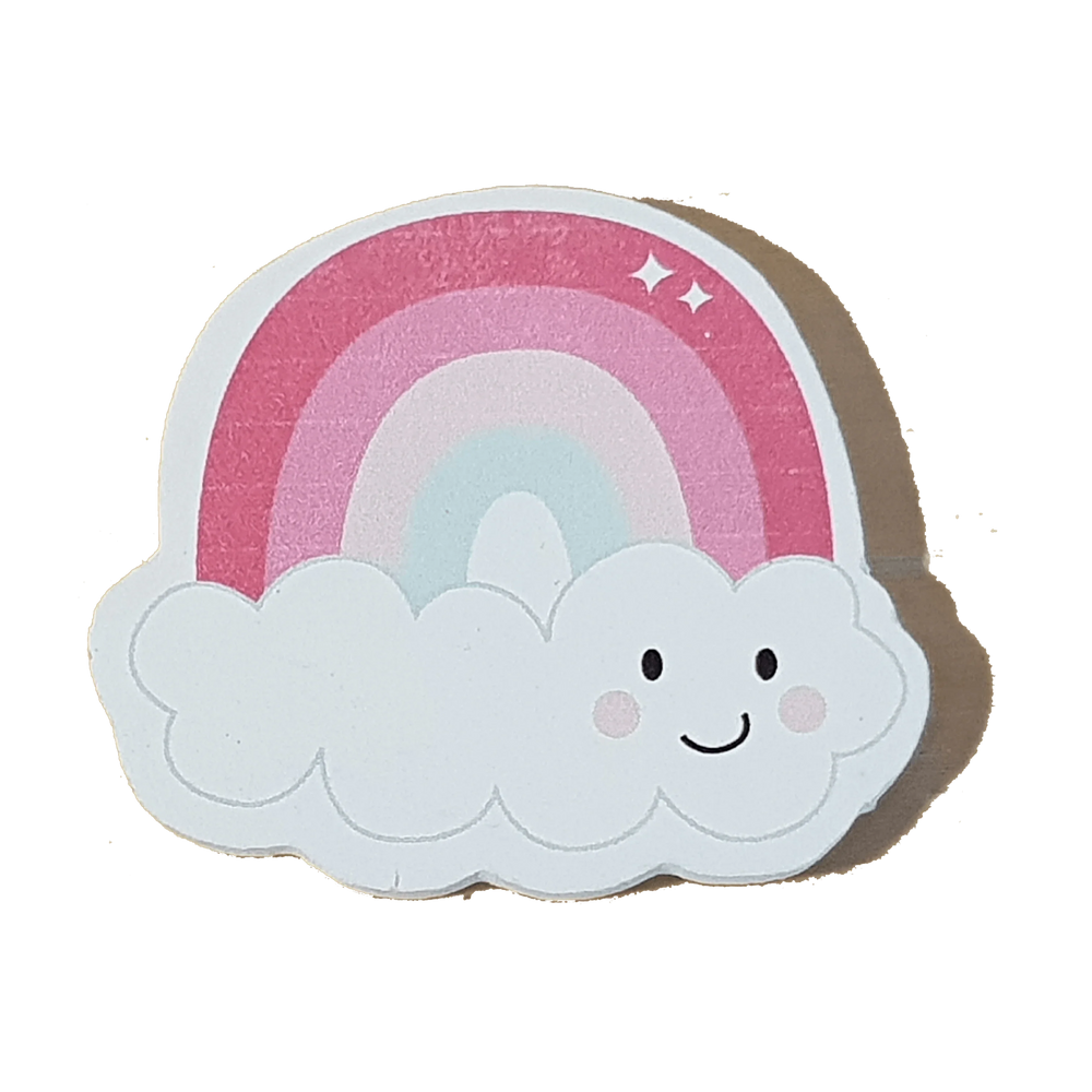 C&F Wooden Little Rainbow Character