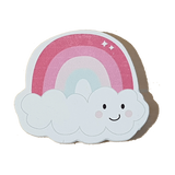 C&F Wooden Little Rainbow Character