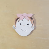 C&F Wooden Mama Head Character - Kids Haven