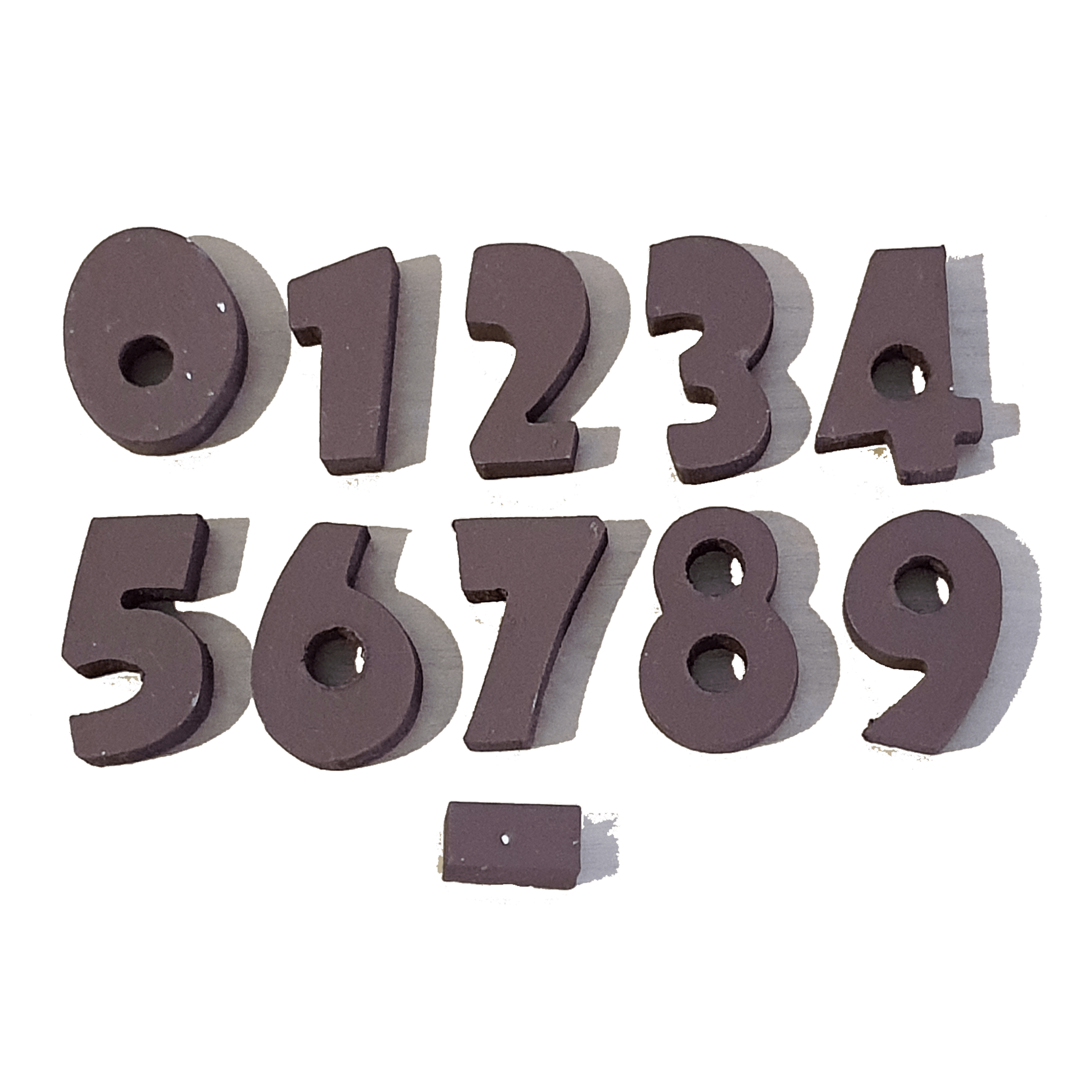 C&F Wooden Number Character