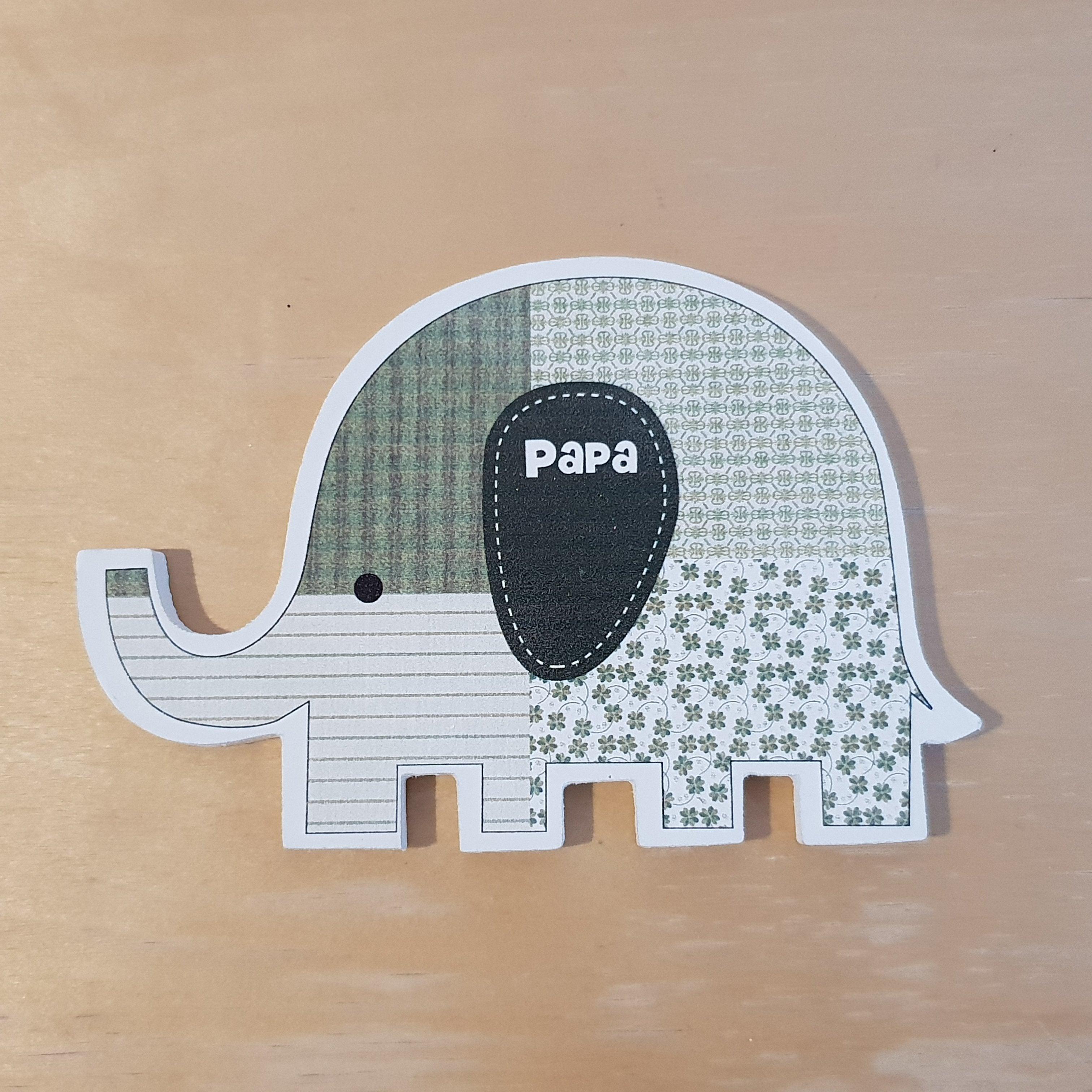 C&F Wooden Papa Elephant Character - Kids Haven