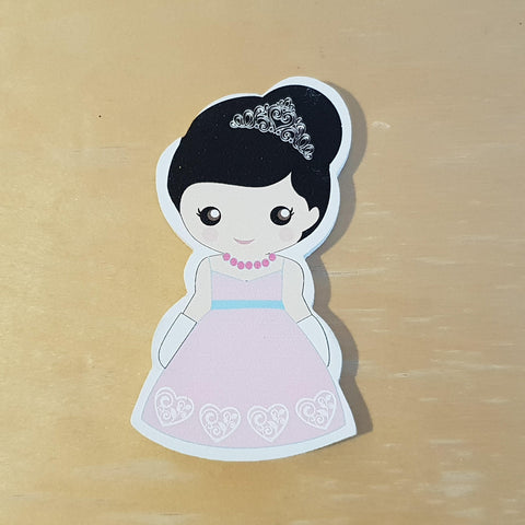 C&F Wooden Princess with Tiara Character - Kids Haven